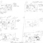 Cleaning up the thumbnail roughs