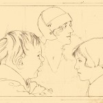 Pencil Rough of "The Great Granddaughter"