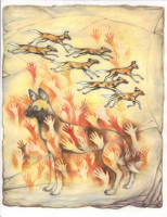 Cave Painting<br/>Finished Art